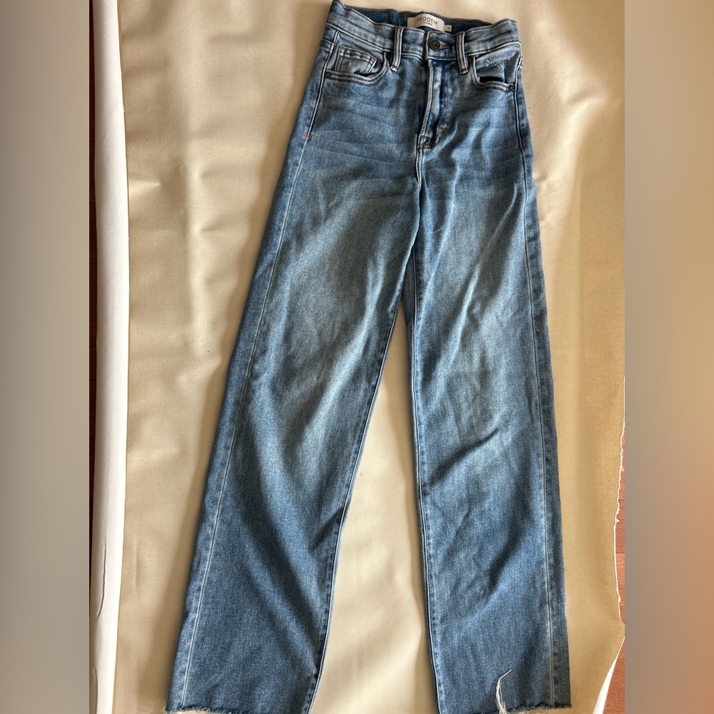 Hidden Los Angeles Classic Blue Straight Leg Women's Jeans